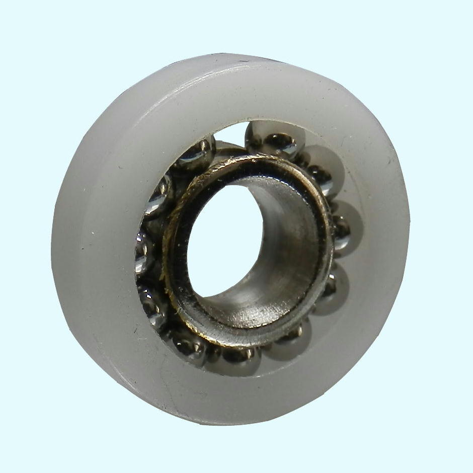 ジュラコン車の長所に耐食性を加えた優れた製品です。 屋内の湿度の高い場所での使用にお奨めです。